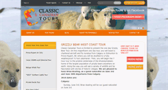 Desktop Screenshot of classiccanadiantours.com